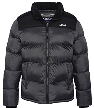 Doudoune Utha Schott Ref 58423 Anthracite - Gris - L
