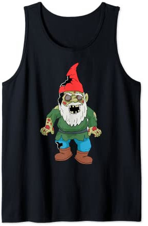 Cadeau de décoration de jardinage de nain de jardin zombie Débardeur