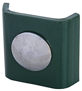 Ulimex Zaunland Eckverbinder Doppelstabmattenzaun moosgrün 10er Pack - Gittermattenverbinder für leichte und schwere Zäune - Verbinder Stabmattenzaun
