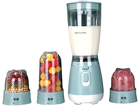 Personal Blender Smoothie Maker Power Grinder 2-Geschwindigkeiten Smoothie Blender Mit Edelstahlklingen Zerkleinerer Ice Crusher Mit 32.000 U/min Hochgeschwindigkeit BPA-freier Tritanbehälter 250W ( S
