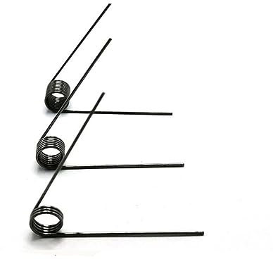 CTLH20 V-Feder, 0,5 Drahtdurchmesser Torsion, kleine Torsionsfeder, Haarnadelfeder, 180/120/90/60 Grad Torsions-Torsionsfeder, 10 Stück – 6 Runden 180 Grad – 0,5 mm – 3 mm