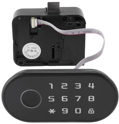 Fingerabdruck-Schloss, Biometrisches Schloss, Elektronisches Schrankschloss, Verstecktes DIY-unsichtbares Schrankschloss, Diebstahlschutz, Ultradünnes Panel, Intelligentes