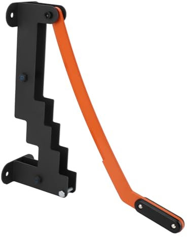 Greensen Wood Splitter Wall Mounted Wood Cutter, Firewood Kindling Splitter with Handle, Labor Saving Log Splitter for Camping Backyard Barbecue Picnic Cabins 52x8.4x40.2cm