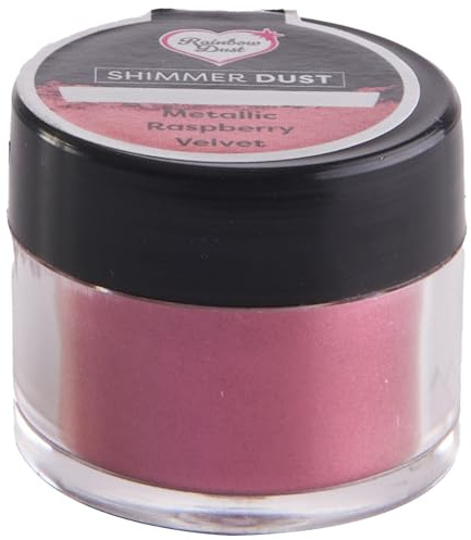 Rainbow Dust Schimmer, Metallisch Himbeer-Samt - 3 g