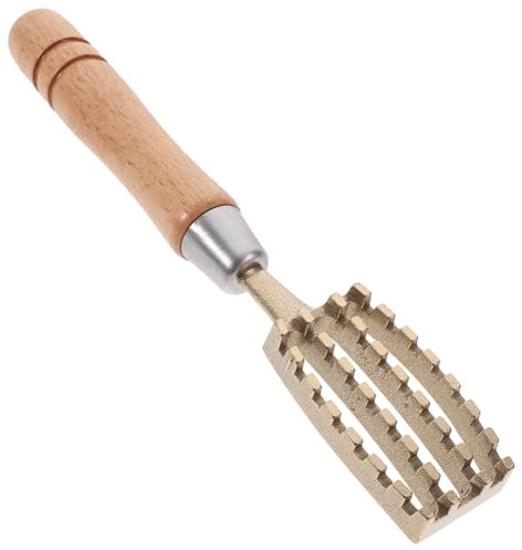 ABOOFAN Raschietto per Squame Ottone Pulitore Rapido Cucine Domestiche e Professionali Strumento Rimozione Squame Leggero e Resistente
