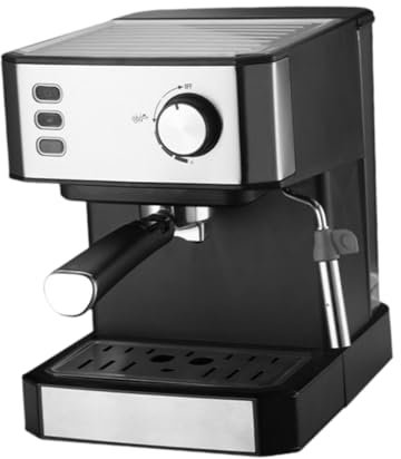 F Fityle Espresso Machine Coffee Maker Professional for Home Office with Steam Milk Frother Compact Espresso Maker for Coffee Latte