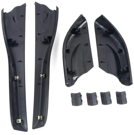 Rooftop Cargo Carrier 8Pcs Roof Rack Shell Protective Cover Roof Luggage Bar Rail End 872912E000 872922E000 For Hyundai For Tucson 2004-2008 Roof Racks Boxes