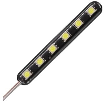 Motorcycle Luce Freno Posteriore 6 LED Flash Strobe Spia Di Emergenza Per Auto Auto Truck SUV Moto Fanale Posteriore Strobe Laterale Avvertimento Luce Lampeggiante 12V
