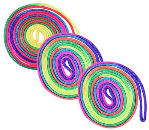Mikinona 3 Stück Teiliges Regenbogen Fingerseil Handmotorik Trainingsspielzeug für Outdoor Party Mitgebsel Langlebiges Fingerspiel