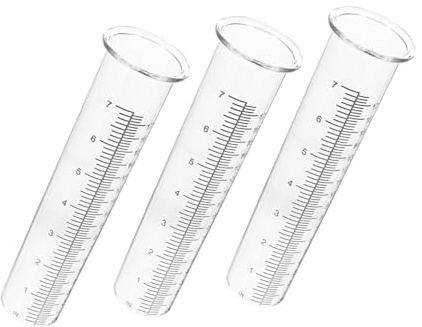 Gatuida 3pièces Pluviomètre avec Graduation Claire Outil De Mesure Précis pour Pelouse Jardin Et Extérieur Résistant Aux Intempéries
