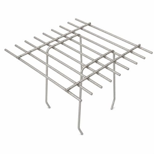 Dohlenschutzgitter | Dohlengitter – 250 x 250 mm aus Edelstahl für Schornsteine - Kamingitter | Kaminschutzgitter gegen Nestbau - Vogelschutzgitter | Vogelgitter (250x250 mm)
