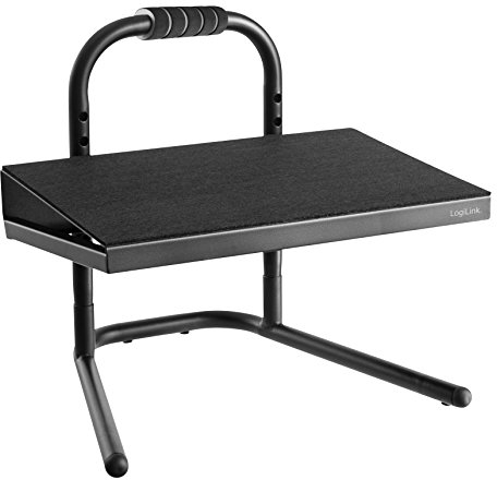 LogiLink EO0007 Einstellbare Fußstütze für eine bessere Durchblutung und Entlastung der Beine