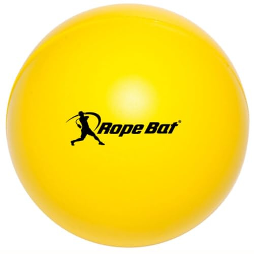 Rope Bat Ultimate Trainingsbälle – Baseball & Softball leichte, weiche Trainingsbälle – Indoor/Outdoor/überall Schlagübungen (12 Stück)
