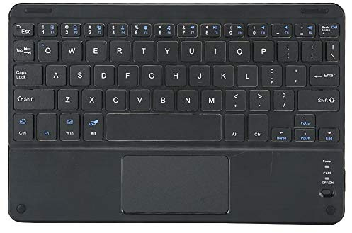 Clavier Bluetooth avec pavé Tactile 9 Pouces, claviers de Tablette sans Fil Ultra-Minces compatibles avec Android/iOS, pour Smartphone, Ordinateur Portable, Tablette, Bureau