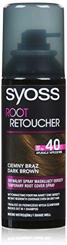 Syoss Root Retoucher Spray Zum Maskieren Von Wurzeln Dark Blond 120ml