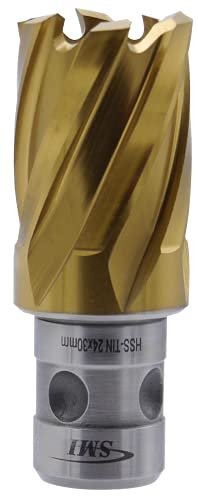 SMI HSS TiN Kernbohrer 24 mm Drm. Schnitttiefe 30 mm, Aufnahme FEIN Quick-In Schaft