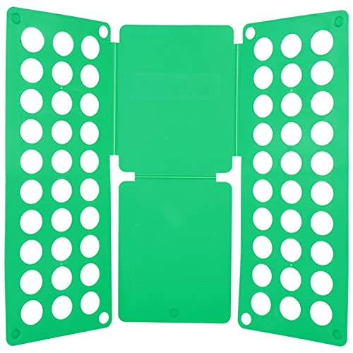 T-shirt Pliage Pliage T-shirt Dossier Vêtements Dossiers De Linge En Plastique Durable Pliants Pliants Planches (Couleur : Vert, Taille : Des enfants)