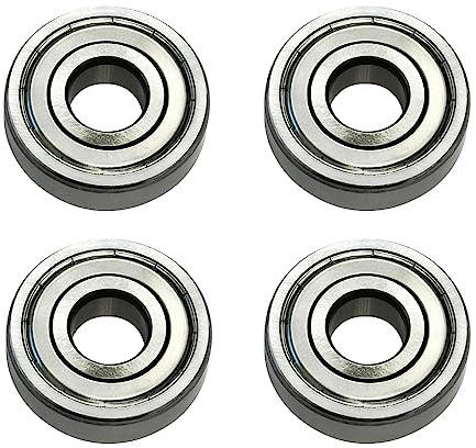 4 Stück SKF Rillenkugellager 6204 20 x 47 x 14 mm 2Z Metalldichtung Kugellager