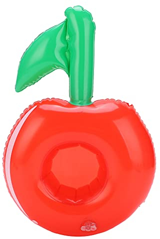 Xcello Inflatable Drink Holder, 10pcs Cute Fruit Shaped Inflatable Drink Holders for Beach Party and Pool Decoration