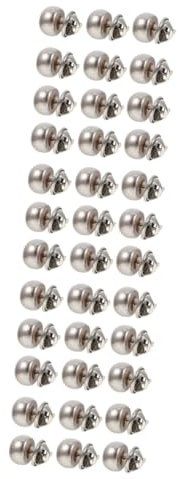 Mobestech 4 Sets Nagelbroschen Für Schals Kragen Corsagen Sicherheitsknöpfe Kein Nähen Stilvolle Verzierung 10 Stück * 4