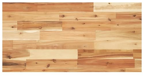 vidaXL Piano da Bagno Finitura a Olio 100x40x4 cm in Legno di Acacia