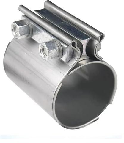 Spring talks Auspuffblenden 304 Edelstahl-Auspuffrohr-Schalldämpfer-Anschluss-Docking-Kragen 51 Mm 63 Mm 57 Mm 76 Mm Ferrule OD Auspuff-Endrohr(70mm)