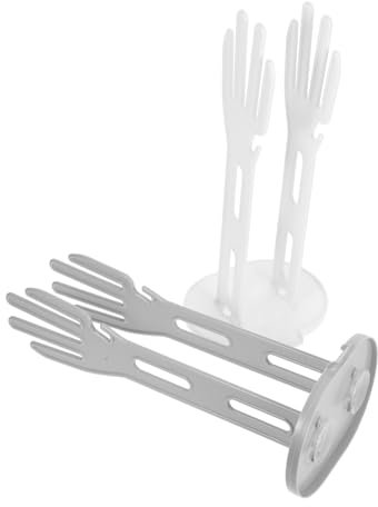 Alipis 2pcs Glove Rag Hanger Sturdy Storage Drying Stand Countertop for Kitchen Sink Stand Reusable Use As Towel Holder and Glove Organizer for Drying Rack Kitchen and Bathroom Rack