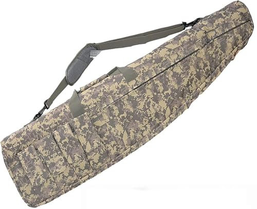 Gewehrtasche,Range Bag,Futteral Langwaffen,Abschließbare Waffentasche Gepolstert Für Luftgewehr Gewehrfutteral, Jagd Waffen Futteral Mit Außentasche Und Tragegurt,Soft Rifle-Cases B,100cm