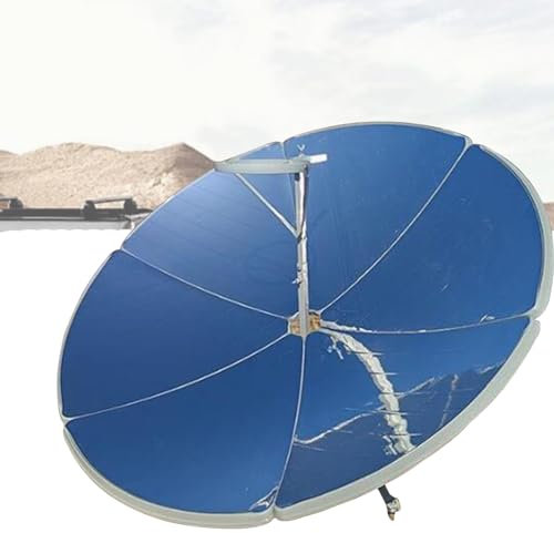 Réchaud solaire portable, four solaire haute efficacité parabolique pour le camping en plein air, les pique-niques et la cuisine d'urgence