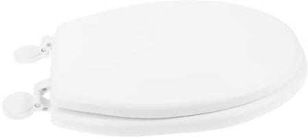 Gatuida 1 Pièce Abattant Wc Allongé Housse De Siège Rembourrée Et Souple Imperméable Pour Siège De Toilette Siège De Toilette Rond Surélevé Housse De Cuvette De Toilette Toilettes