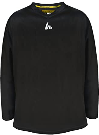 Howies Youth Hockey Practice Jersey | Junior Sizing, Blank Hockey Jersey for Kids | Multiple Color Options (US, Alpha, Large, X-Large, Regular, Black)