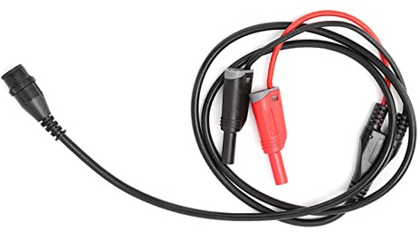 Socobeta Precision Process Banana Plug Cable Oscilloscope Test Lead 100cm BNC Male Plug to Safety Banana P1204 for Oscilloscope Test Electronic Equipment