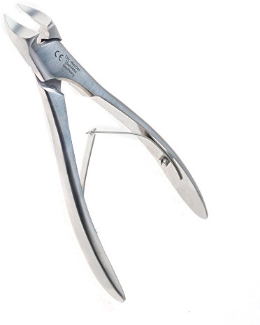 OTTO HERDER KOPFSCHNEIDER/Nagelzange Soft Grip System 12cm rostfreier Edelstahl mit Doppelfeder