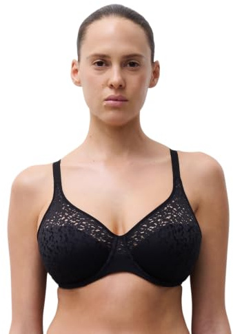 Chantelle Women's Norah Molded Bra, Black, 34G
