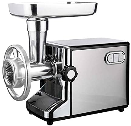 Hachoir à viande électrique 3000W, hachoir à viande électrique en acier inoxydable, poussoir à saucisses, robot culinaire