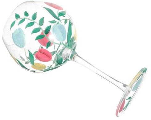 CIYODO Weingläser Mit Stabilem Materialstiel Handbemalte Ballon-weingläser Für Frauen Rotweinkelch