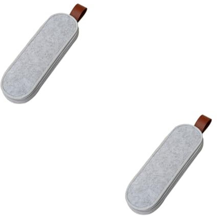 Cabilock 2stücke Felt Cloth Wasserdichte Bestecktasche Für Camping Und Picknick Praktische Aufbewahrung Für Messer Gabeln Leicht Und Tragbar Für Outdoor-aktivitäten