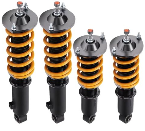 CHEFRU Fahrwerk Stoßdämpfer Kompatibel Mit Mazda Für Miata Für MX-5 NA NB 1989–2005. Leistung Verstellbarer Dämpfer, Gewindefahrwerk, Stoßdämpfer, Verstellbarer Dämpfer