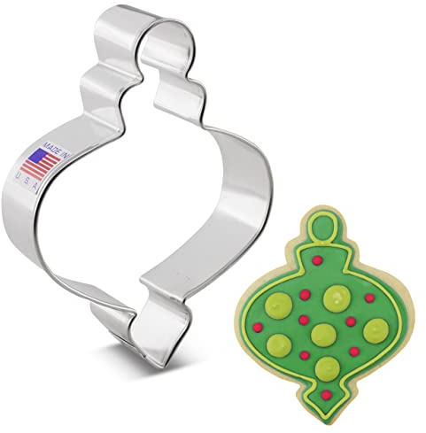 Ann Clark Cookie Cutters Emporte-pièces ornement de Noël épi de faîtage/larme, 10,8 cm