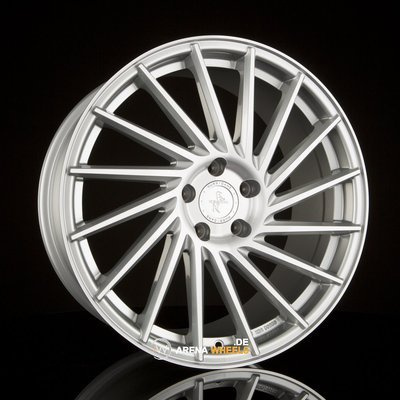 KESKIN KT17 SILVER FRONT POLISH 8x18 ET45 5.00x5x112 Hub Hole 72.60 mm - Alu felgen