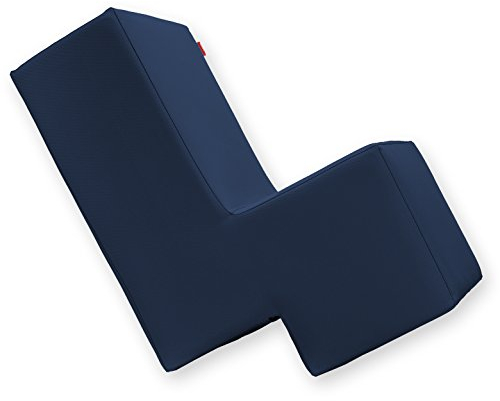 Laxxer Polsterhocker, dunkelblau - zum Sitzen, Spielen und Rumtoben - Loungemöbel & Spielmöbel für Kinder und Erwachsene