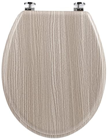 Five - Sedile WC in legno scuro