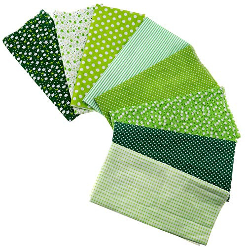 Create idea Patchwork-Stoff-Set, 50 x 50 cm, Grün