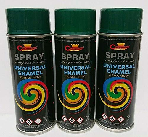Sprühlack RAL Sprühfarbe Lackspray Spraydose 400ml - RAL 6009-3 Stück