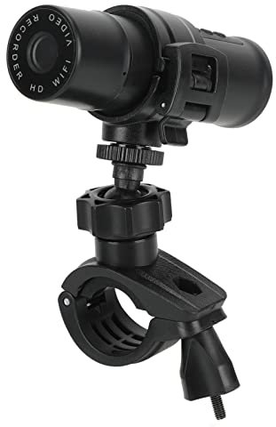 Cámara Deportiva para Bicicleta Al Aire Libre, Cámara de Casco Full HD 1080P, Mini Cámara DV Deportiva, Gran Angular de 120 °, Cámara de Acción Deportiva WiFi para Bicicleta Y Motocicleta