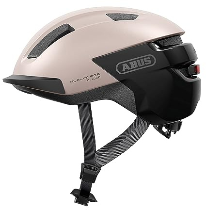 ABUS PURL-Y ACE, Unisex - cykelhjälm för vuxna, beige (champagne guld), M (54-58 cm) -