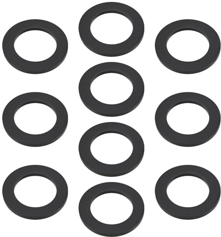 SG Store 10 Stück flache Unterlegscheiben, Gummi, ölbeständig, Dichtring aus SBR-Gummi, für industrielle Verwendung, Automobilindustrie, gewerbliche Nutzung, 25 mm, ID 38 mm, Außendurchmesser 3 mm