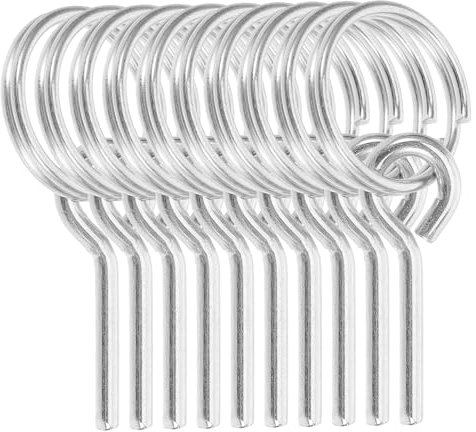 SEWACC 10pièces Broches De Connexion pour Corde De Camping Anneau De Corde avec Goupille Fixation De Tente Extérieure Lot de Accessoires