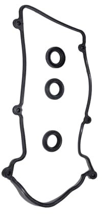 KMLONG Guarnizione coperchio testata cilindro, adatta for Chery, QQ 372-0.8L, valvola in alluminio 372Q-100812 Guarnizione coperchio valvola