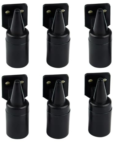 LEMLIN 6 Piezas Advertidor de Animales Salvajes Ultrasónico para Coche - Auyentadores de Jabalies Coche,Silbato de Animales para Coche, Eficaz para Ahuyentar Ciervos Y Jabalies